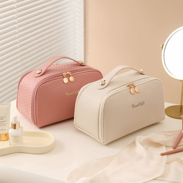 Amazon's new cosmetic bag, travel bag, large capacity, high-value portable toiletry bag, high-end portable storage bag