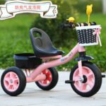 Spot wholesale children's tricycle trolley 6 months - 5 years old hand cart toy car large size light bike - Image 4