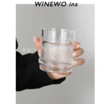 Limited ice cup hand feeling cup high-end whiskey glass Japanese glass super close-fitting wine glass beer glass - Image 2