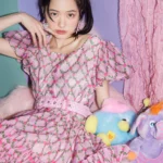 FLORAL RUFFLE BUBBLE SLEEVES BUFFLE PRINCESS SKIRT - Image 2