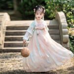 Girls' Hanfu Embroidery Dress - Image 2