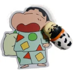 Korean authentic Crayon Shinchan dynamic Superman usb wireless mouse Bluetooth Pikachu dual-mode mouse spot - Image 3