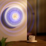 Mosquito killing lamp artifact electric shock light effect mosquito killing lamp household silent mosquito repellent indoor restaurant commercial wall-mounted