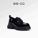 [Ju Jingyi same paragraph] GGCC Galaxy Island Fall 2025 New Loafers Platform Sole Heightened Single Shoes Women - Image 4