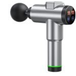 Cross-border electric fascia gun mini muscle fascia massage gun massager fascia instrument mute LCD screen cervical membrane gun - Image 5
