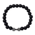 New Beaded Bracelet Volcanic Stone Dumbbell European and American Jewelry Men and Women Natural Stone Turquoise Cross-border Hot Accessories