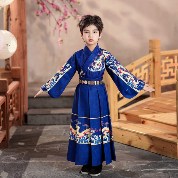 Boys' Hanfu Flying Fish Suit