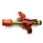 Douyin hot selling dinosaur air-powered gun soft bullet gun light music outdoor shooting parent-child battle EVA soft bullet - Image 5