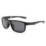 Outdoor polarized sunglasses men's and women's cycling sports sunglasses square frame glasses can wholesale polarized UV protection - Image 2