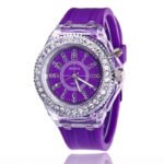 ins same luminous watch personality Harajuku Korean fashion trend male and female primary and secondary school students LED fluorescent couple watch - Image 4