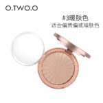 O.TWO.O rose gold powder cake long-lasting oil control base makeup dry and wet dual-use makeup foundation 8 color makeup 9114 - Image 8