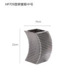 Modern light luxury electroplating silver ceramic vase decoration soft decoration home living room TV cabinet flower arrangement - Image 9