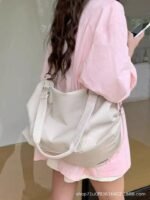 Cool Handbag Bag Ladies 2025 New Casual Tote Bag Large Capacity Crossbody Bag Duffle Bag Unisex - Image 5