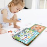 Baby enlightenment quiet book animal cognitive teaching aids children's handmade early education material package educational toy paste book - Image 2