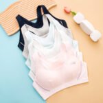 New student bra running quick-drying breathable girl underwear junior high school development girl bra vest - Image 2