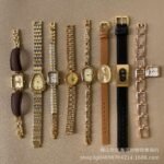 Internet celebrity vintage chain watch female retro light luxury mother-of-pearl high appearance fashionable temperament live broadcast cross-border