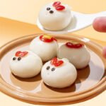 Xuebawang 2023 Year of the Rabbit Cartoon Rice Balls Cute New Year Rabbit Xiaoxue Rice Balls Boiled Children's Handmade Sesame Rice Balls - Image 3