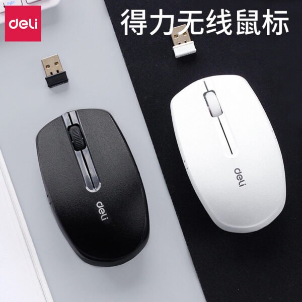 Powerful 3738 wireless mouse black and white home office mobile portable notebook desktop computer mouse