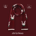 New Year's red Christmas gift new imitation cashmere scarf female winter shawl thickening tide all-match scarf wholesale ins - Image 2