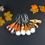 Zonghong cross-border harvest festival doll hanging props faceless old man dwarf doll Thanksgiving scene decoration - Image 3