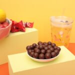 Available in stock 168g super-friendly bottled Mai Lisu chocolate flavor lactic acid bacteria flavor white peach flavor snack food - Image 2