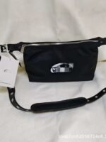 Korean EMS fashion versatile nylon large capacity tote bag one shoulder armpit women's bag crossbody bag handbag - Image 4