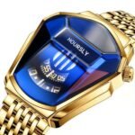 Watch men's tiktok HOURSLY alloy men's watch motorcycle personality watch waterproof wristwatch quartz watch