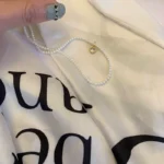 Summer Millet Beads Pearl Love Necklace Female Light Luxury Niche Pendant French Internet Celebrity Clavicle Chain - Image 5