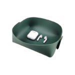 Manufacturer's spot 100 free shipping ins wind desktop storage tray PU entry porch storage box large capacity folding - Image 2