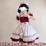Maid Japanese outfit sexy cos cute student cabbage tower dress anime maid outfit small amount wholesale - Image 5