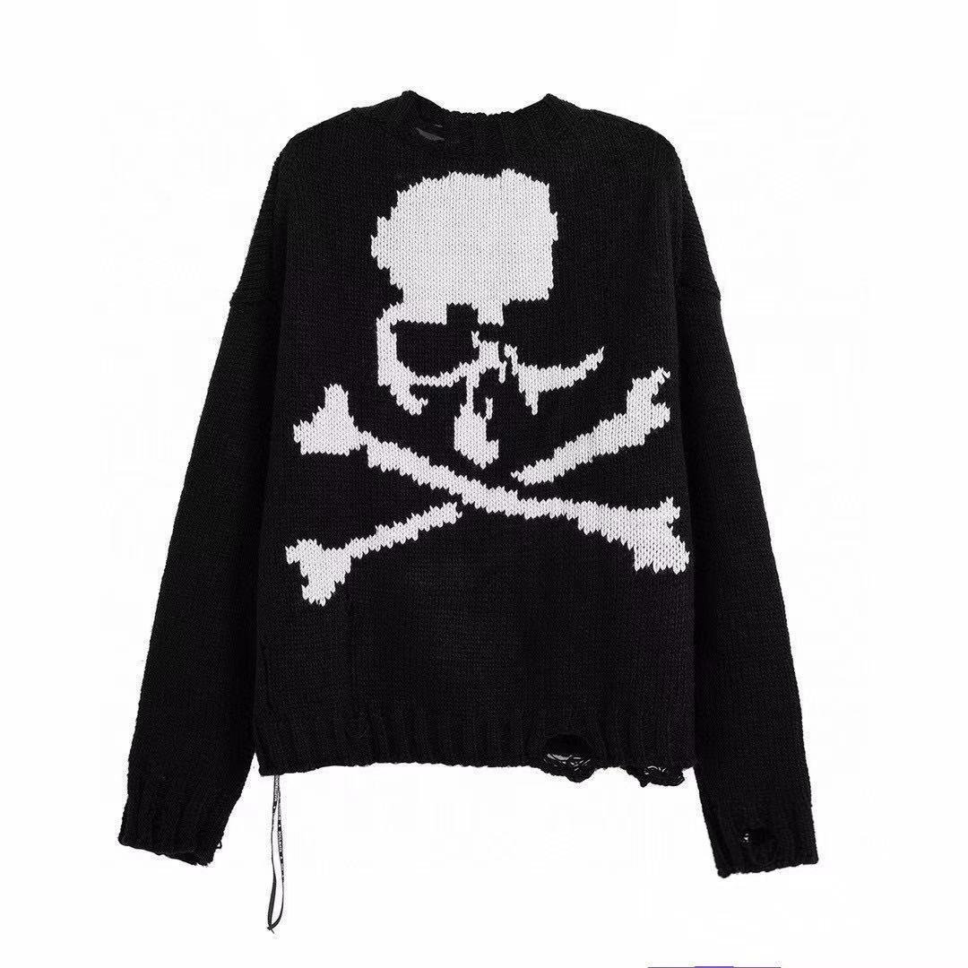O1CN01RJbDlP1fRQ9gQ842N_2208183454003-0-cib.jpg Dark High Street Broken Pullover Sweater - Image 1