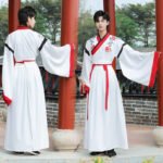 Traditional Hanfu men's student suit - Image 3