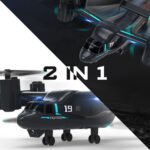 Cross-border new Amazon drone Osprey land-air mode 4K four-axis battle aircraft children's remote control aircraft - Image 4