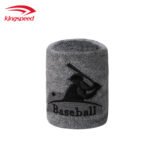 Dongguan cotton knit sweat-absorbing wrist strap football basketball tennis baseball sports order logo zipper wristband - Image 5