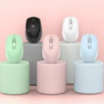 Bluetooth wireless mouse mute rechargeable desktop suitable for Lenovo ASUS Apple Huawei Xiaomi HP Notebook - Image 2