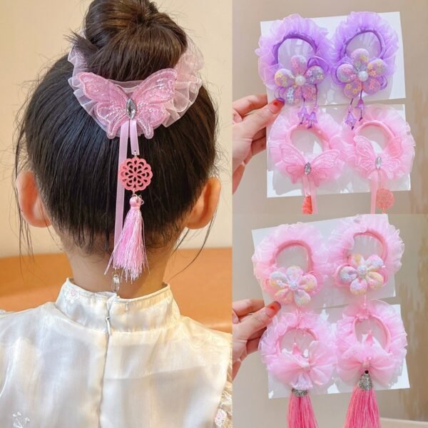 Children's hanfu ribbon hair rope