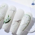 Japanese TENSOR new craft nail stickers pro frosted thin transparent back glue nail stickers finger craftsman bean soup x joint series - Image 3