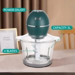 winningstar cross-border electric meat grinder household stainless steel multi-functional meat minced stuffing garlic machine - Image 4