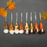 Zonghong cross-border harvest festival doll hanging props faceless old man dwarf doll Thanksgiving scene decoration - Image 4