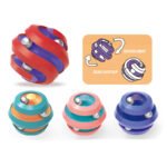 Upgraded version of four ball track Rubik's cube decompression toys decompression marbles finger gyro creative intelligence toys wholesale - Image 4