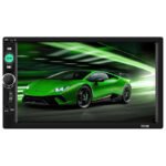 7-inch car MP4 player dual-spin MP5 multimedia video, reversing priority mobile phone interconnection 7010B