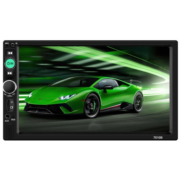 7-inch car MP4 player dual-spin MP5 multimedia video, reversing priority mobile phone interconnection 7010B