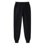 Fleece cross-border sweatpants, men's winter thickened loose pants, autumn and winter pants, men's sweatpants, loose and comfortable to wear - Image 5