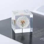 Dandelion creative simple niche office living room desktop resin decoration ornaments home accessories birthday gift - Image 2