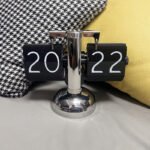 Cross-border hot selling European-style retro page-turning clock simple desktop mechanical automatic page-turning clock 24 hours display desk clock - Image 2