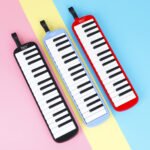 Manufacturers wholesale IRIN32 key mouth organ student children beginner classroom playing musical instrument with mouthpiece blowpipe - Image 2