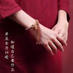 Ethnic style Tibetan style woven bracelet six-character mantra natal year hand-woven cotton bracelet for men and women - Image 3