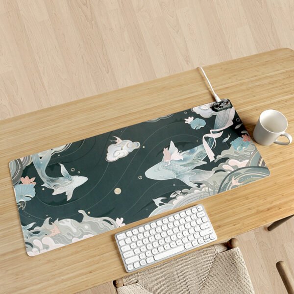 No heart liberfeel smart heating table pad winter warm mouse pad desk pad electric heating pad heater