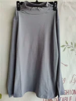 Exported to Japan in autumn and winter, hand-made pure cotton brushed high-neck long-sleeved bottoming shirt simple and versatile couple men and women - Image 4