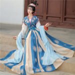 Tang style Han style embroidered waist length skirt - Image 4